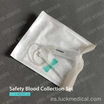 Conjunto de recolección de sangre de seguridad Lok